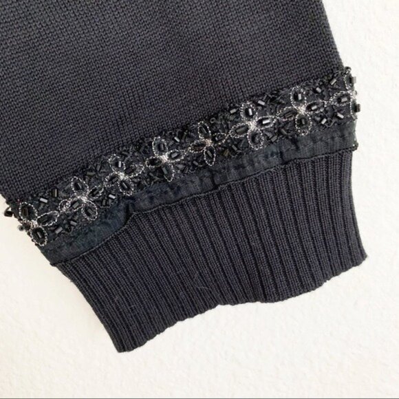 Valerie Stevens Silk Blend Beaded Embroidered Cardigan Sweater NWT Women’s 1X - Picture 5 of 9